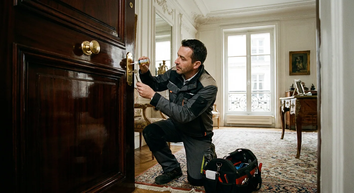 Serrure bloquée à Paris 8 : causes, gestes sans casse et intervention d'un serrurier
